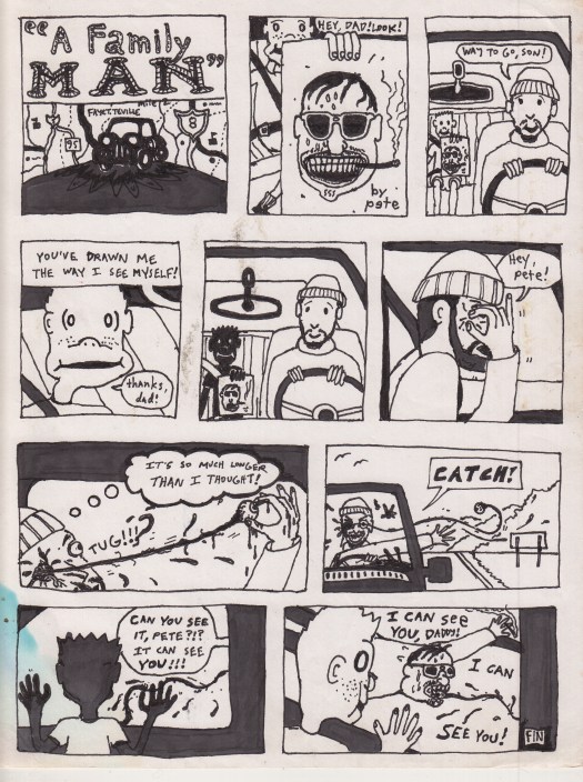 This is from 2000, probably the earliest thing I've got.  Totally improvised, RAW in every sense of the word.