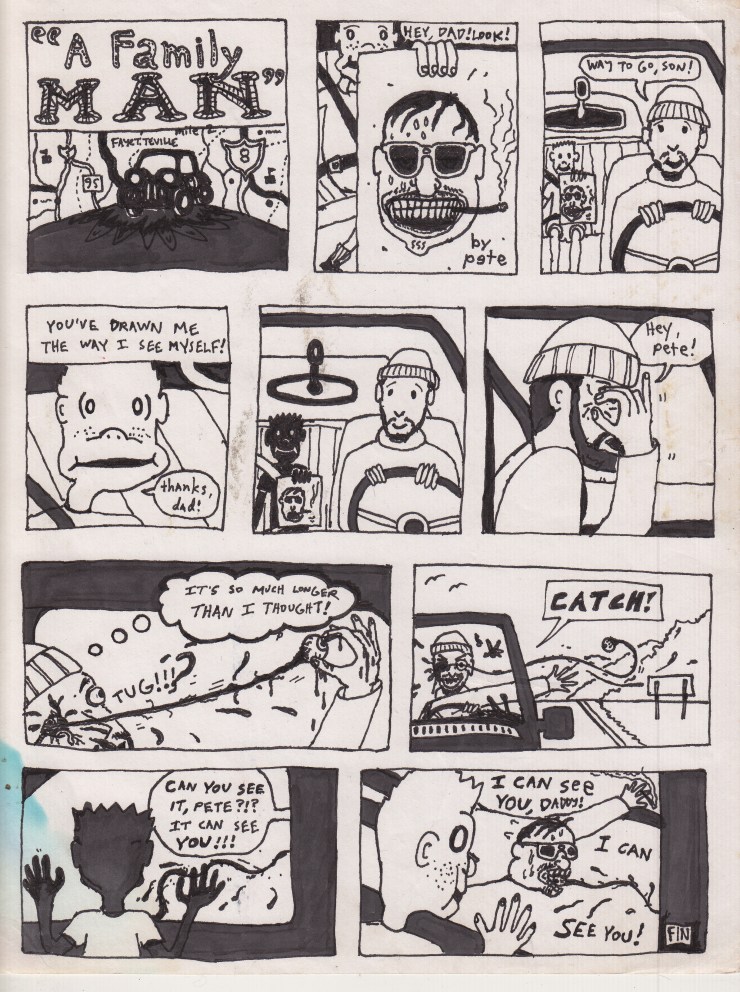 This is from 2000, probably the earliest thing I've got.  Totally improvised, RAW in every sense of the word.